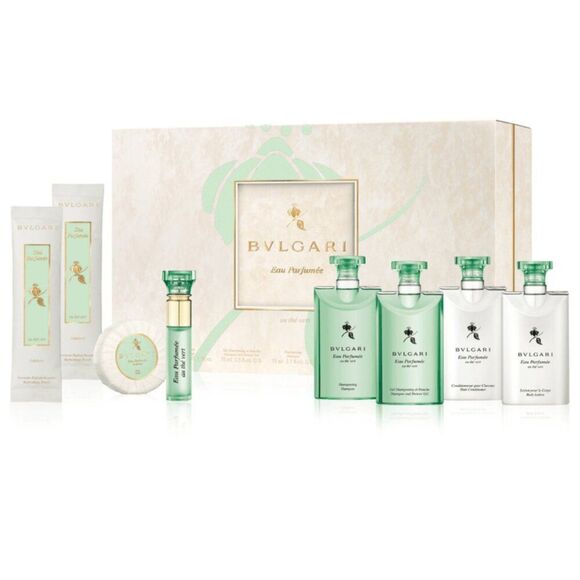 BVLGARI Other - Bvlgari 8 pcs Gift Set Eau Parfumee au the Vert  NEW